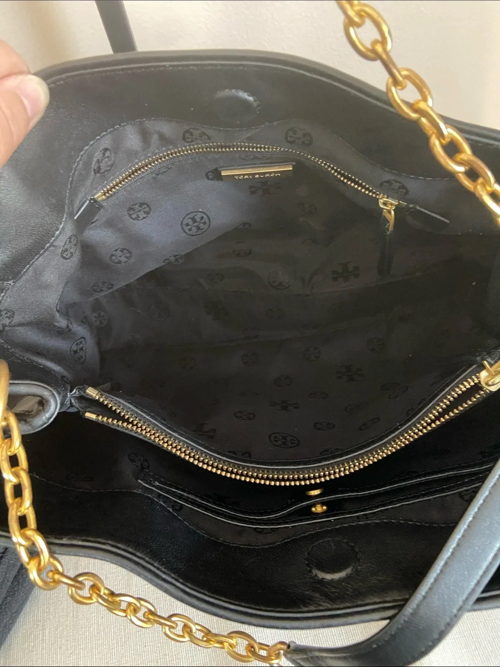 Tory Burch Alexa Quilted Slouchy Leather Tote Bag